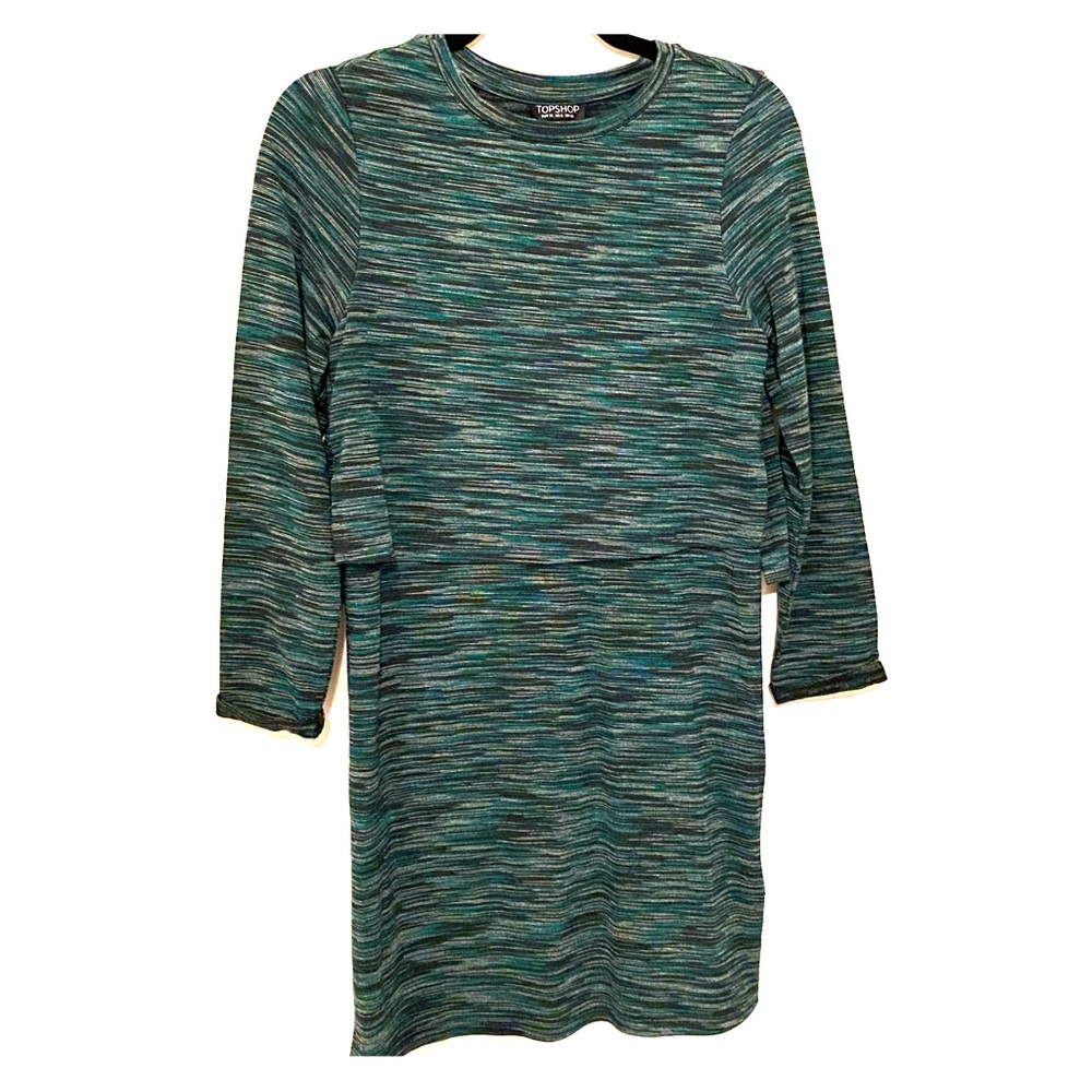 EUC Topshop Green Dress